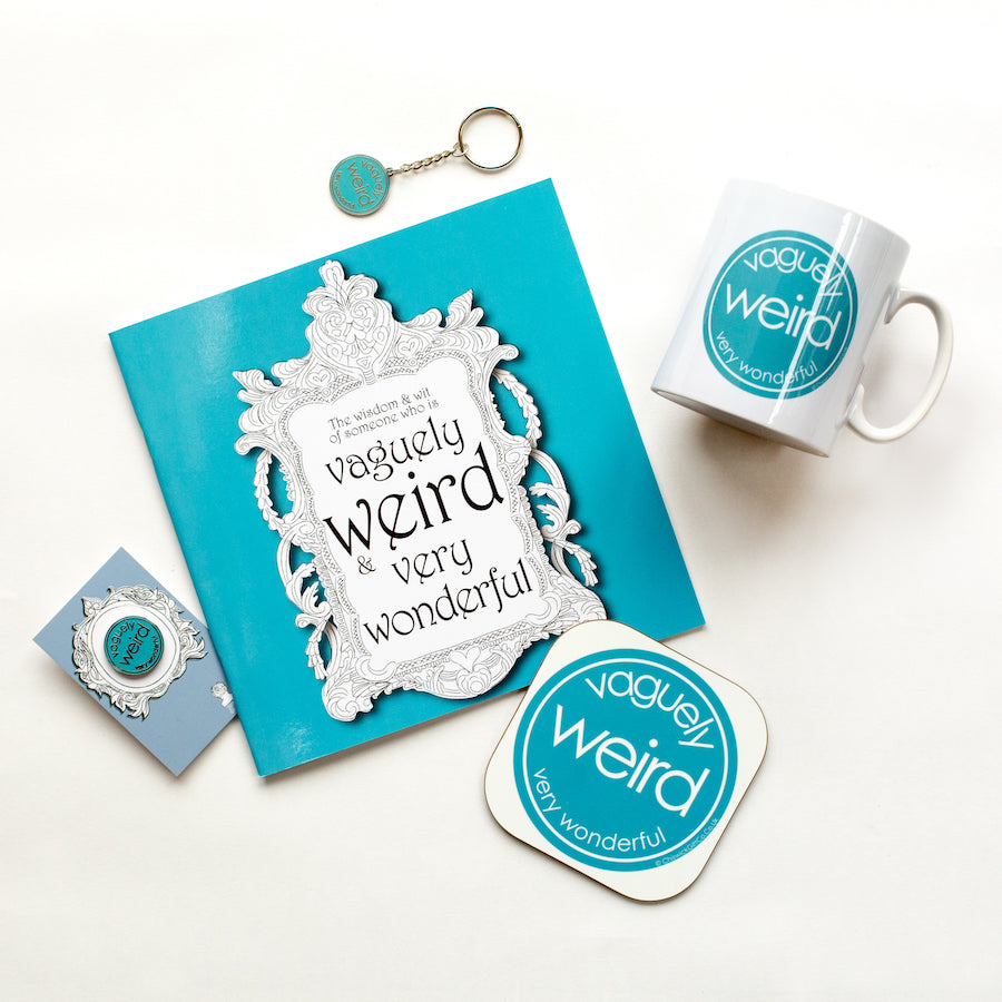 Vaguely Weird Very Wonderful Keyring