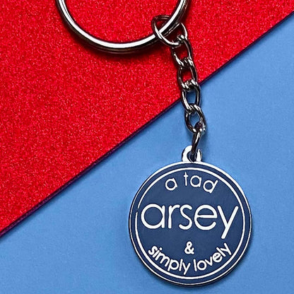 A Tad Arsey & Simply Lovely Keyring