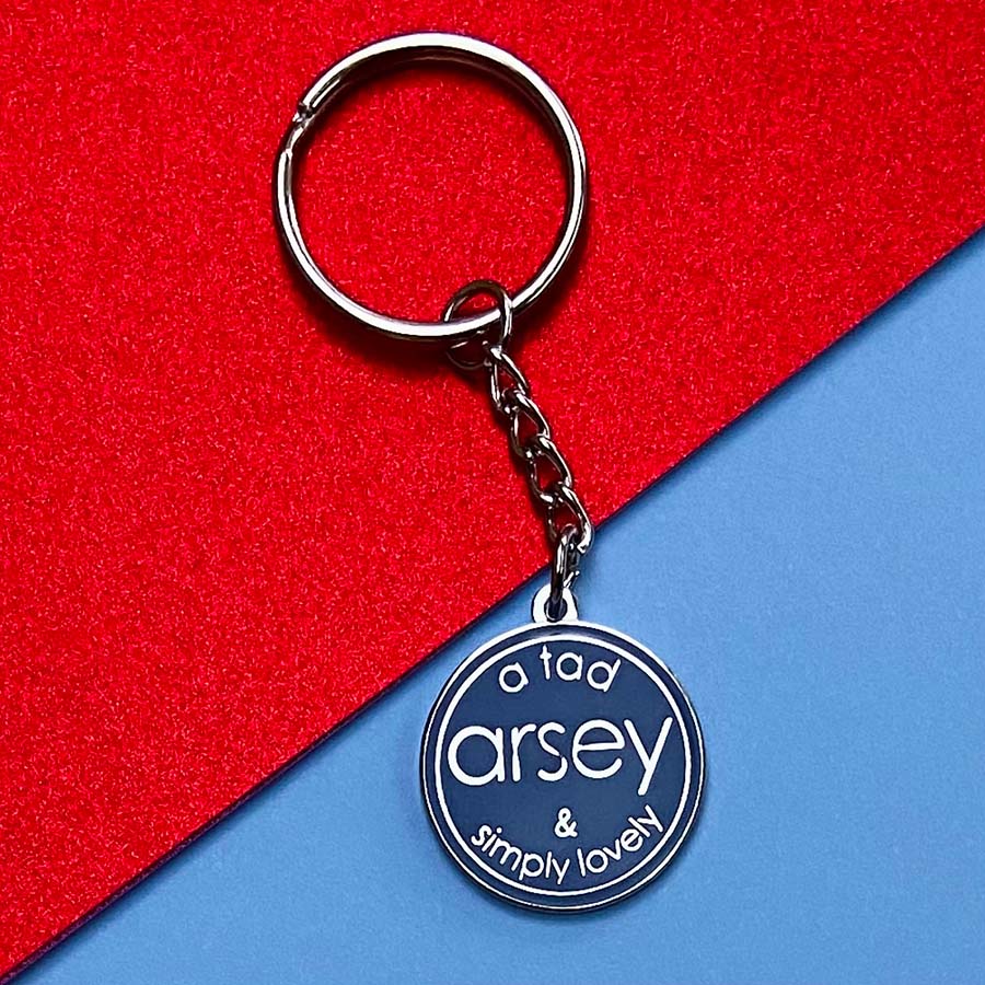 A Tad Arsey & Simply Lovely Keyring