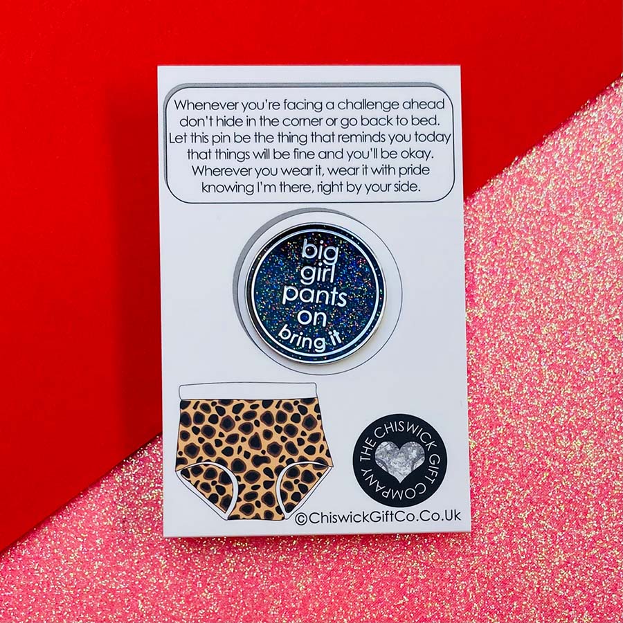 Big Girl Pants Enamel Pin