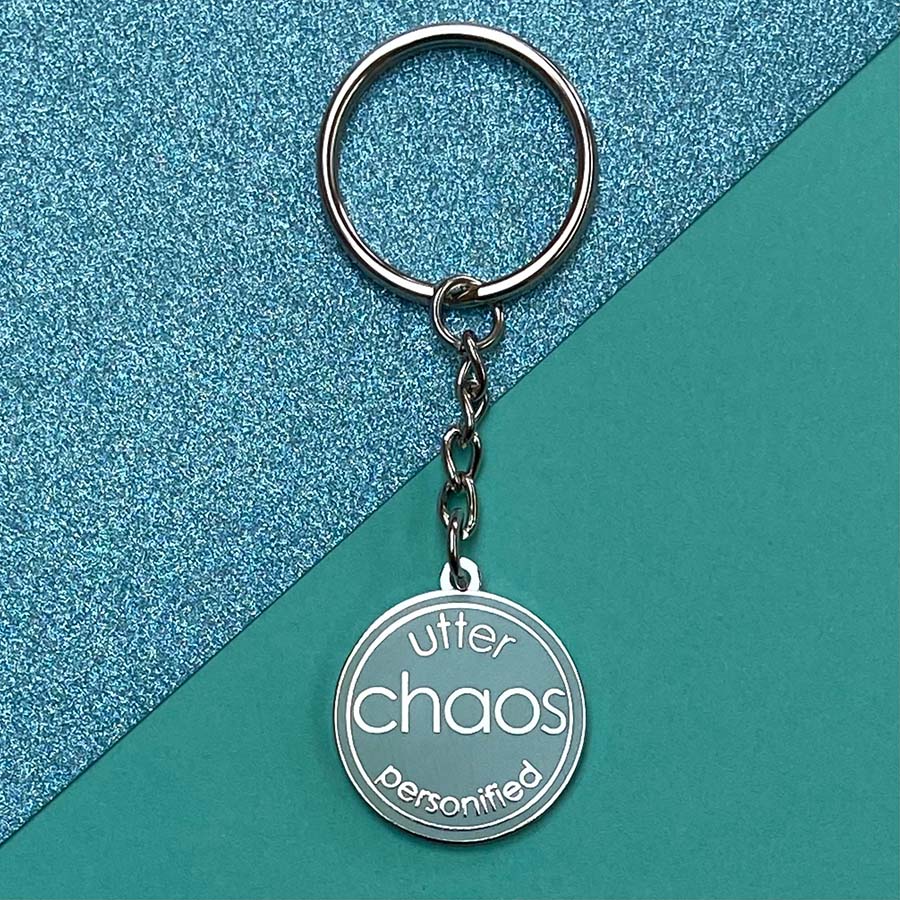 Utter Chaos Personified Keyring