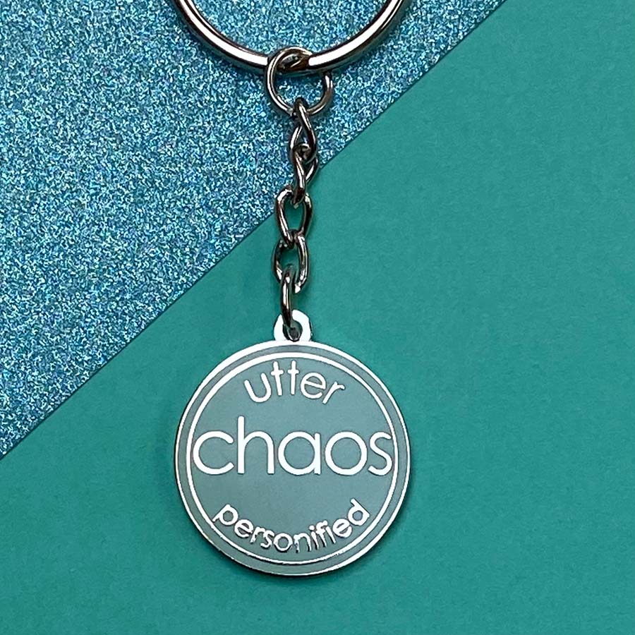 Utter Chaos Personified - Mug with Keyring Gift Set