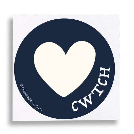 Welsh Cwtch - Hug Vinyl Sticker