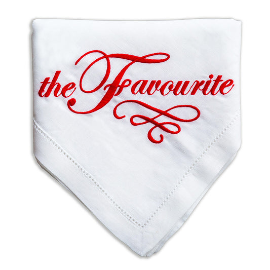 The Favourite Embroidered French Linen Napkin