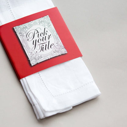 Set of Four Embroidered Napkins