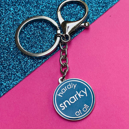 Hardly Snarky At All Keyring/Handbag Charm
