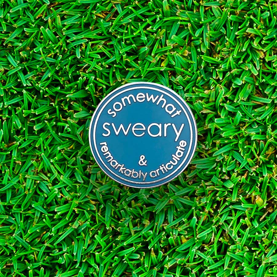 Somewhat Sweary & Remarkably Articulate Golf Ball Marker