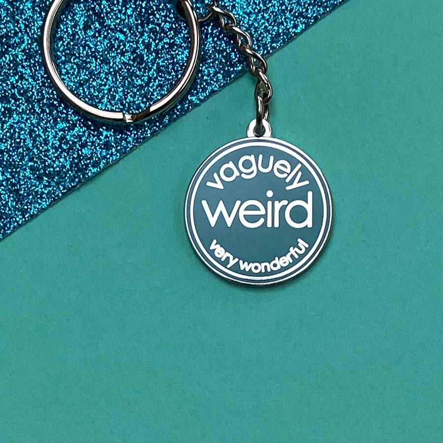 Vaguely Weird Very Wonderful Keyring