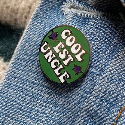 You Are My Coolest Uncle Enamel Pin