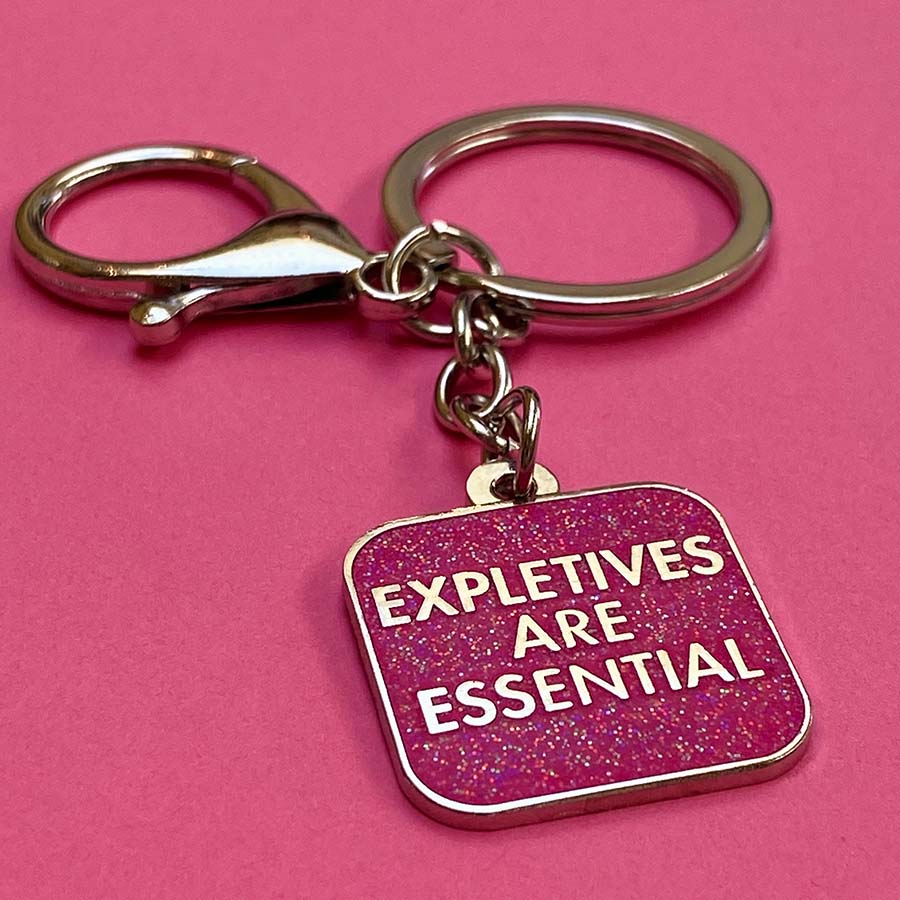 Expletives Are Essential Keyring/Bag Charm