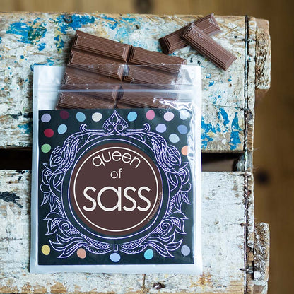 The Queen of Sass Chocolate Bar