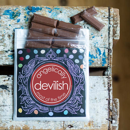 Angelically Devilish (Most of The Time) Chocolate Bar