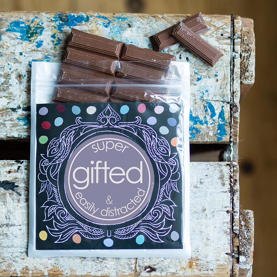 Super Gifted (& Easily Distracted) Chocolate Bar