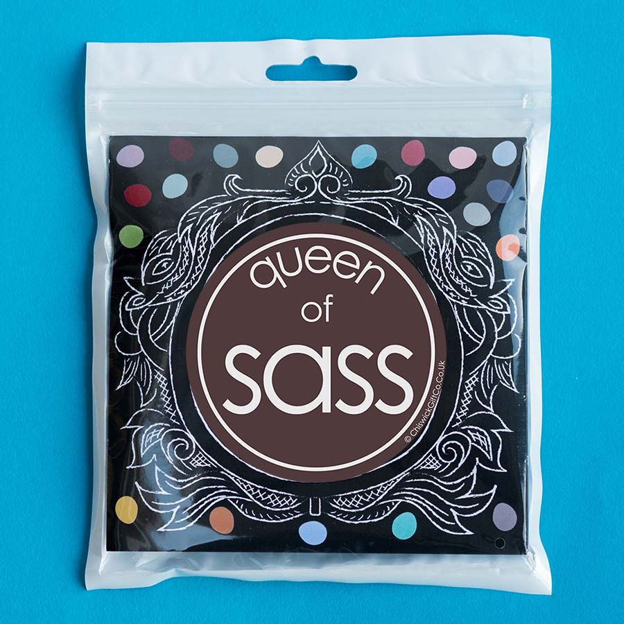 The Queen of Sass Chocolate Bar