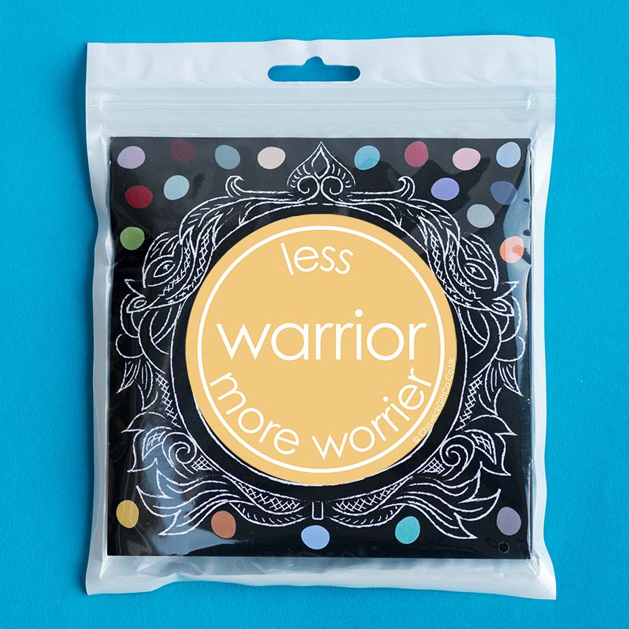 Less Warrior (More Worrior) Chocolate Bar