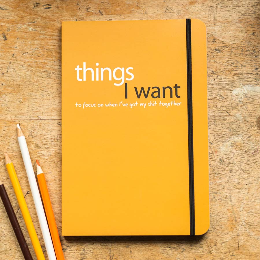 Bundle of 10 for the price of 8 "Things" Notebooks