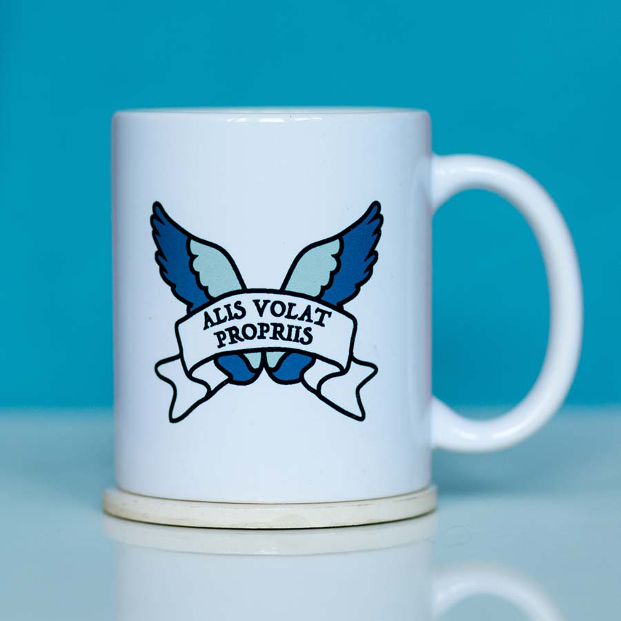 She Flies With Her Own Wings Mug