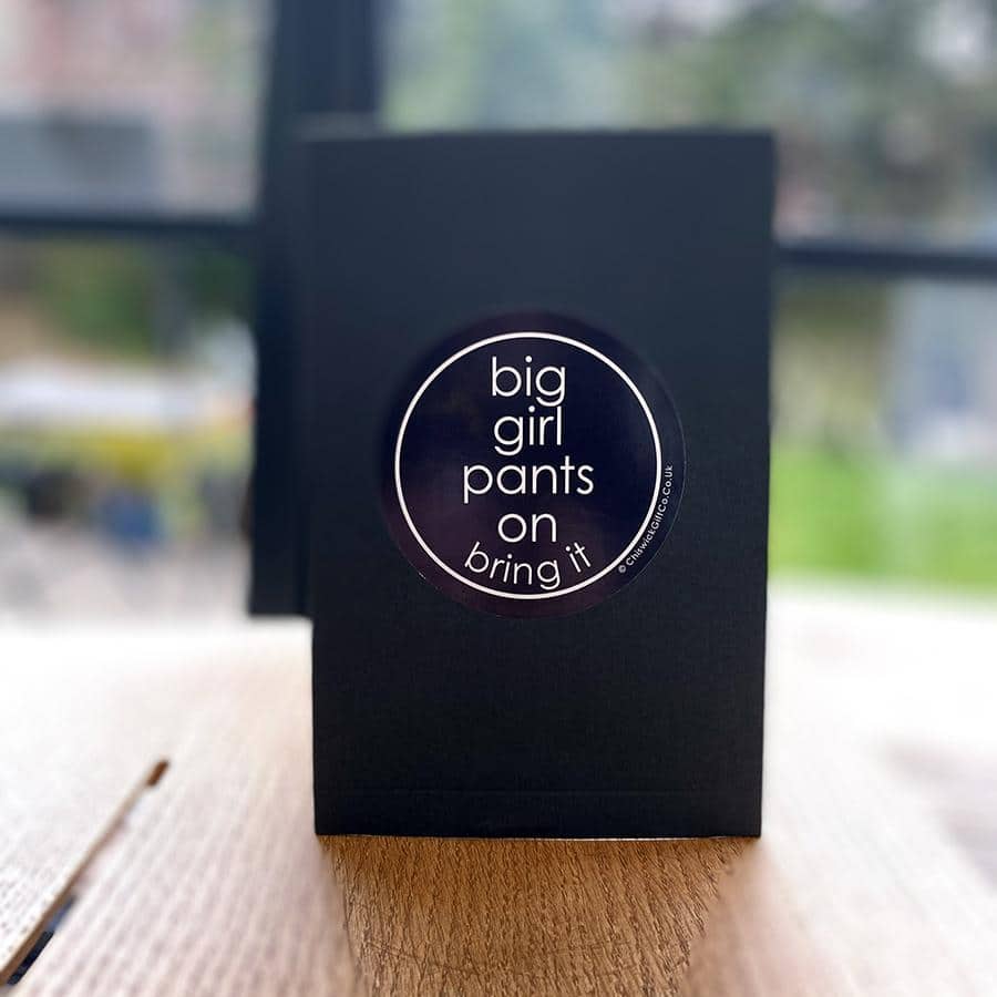 Big Girl Pants On Enamel Pin & Chocolate Gift Set