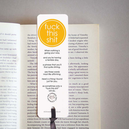 Fuck This Shit Bookmark