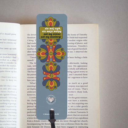 Not My Circus Not My Monkeys Bookmark