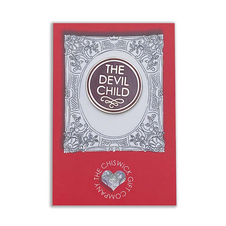 The Devil Child Enamel Pin