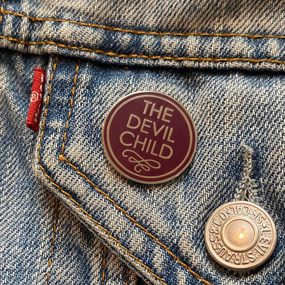 The Devil Child Enamel Pin