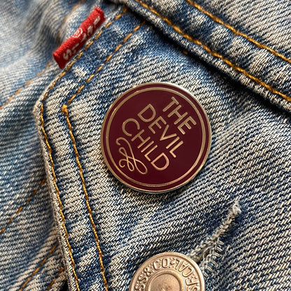 The Devil Child Enamel Pin