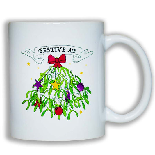 Festive AF Christmas - Mug