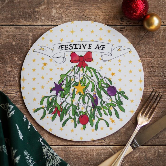 Festive AF - Tablemat