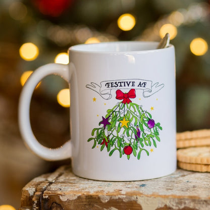 Festive AF Christmas - Mug