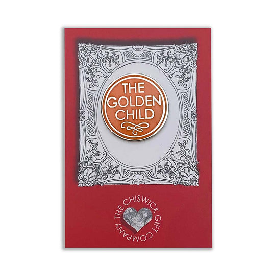 The Golden Child Enamel Pin