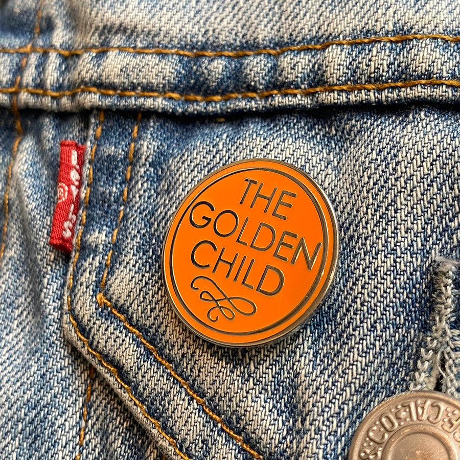 The Golden Child Enamel Pin