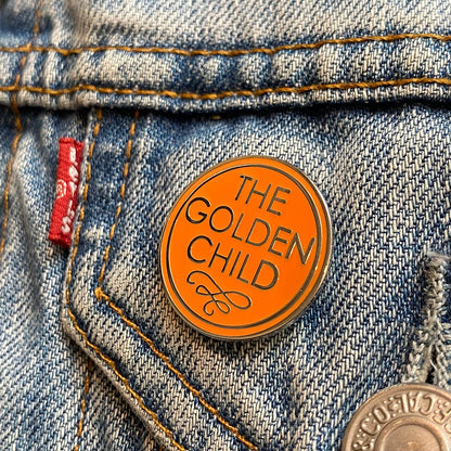 The Golden Child Enamel Pin