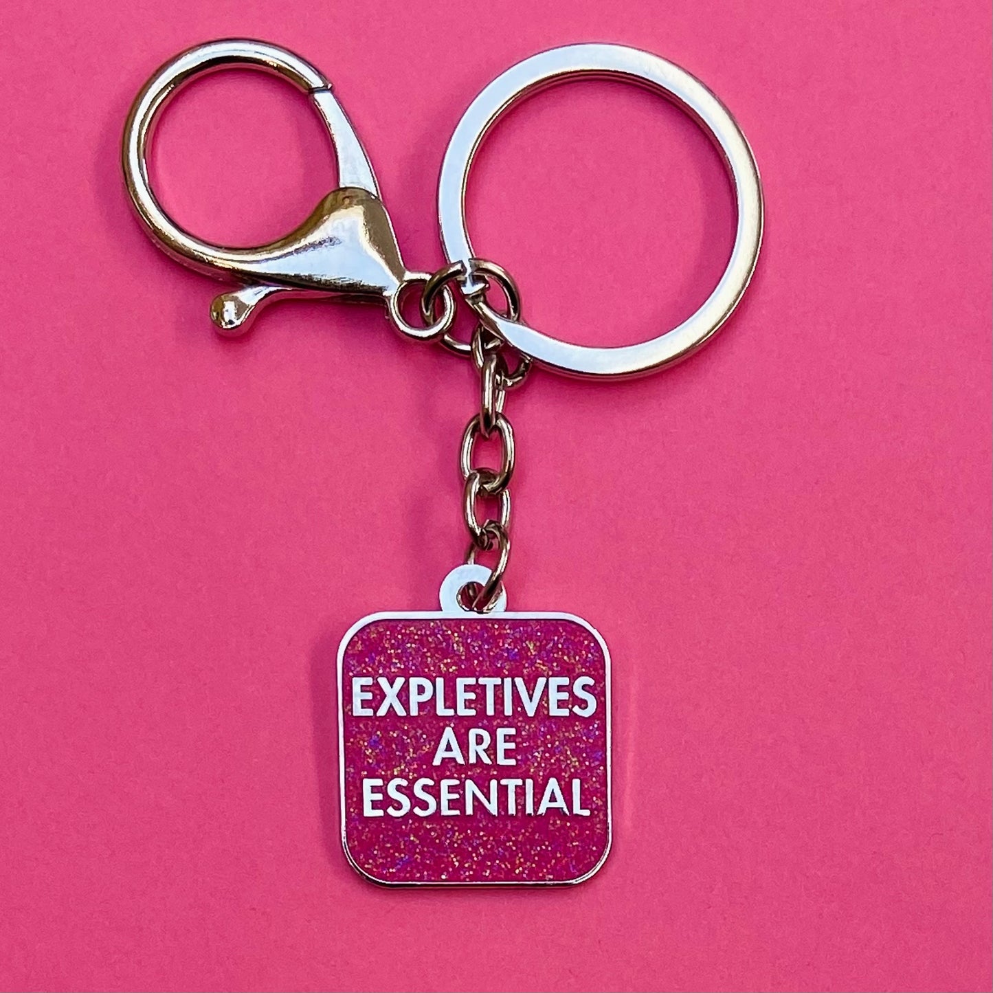 Expletives Are Essential Keyring/Bag Charm