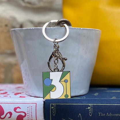 Number 3 Keyring/Bag Charm