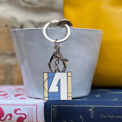 Number 4 Keyring/Bag Charm