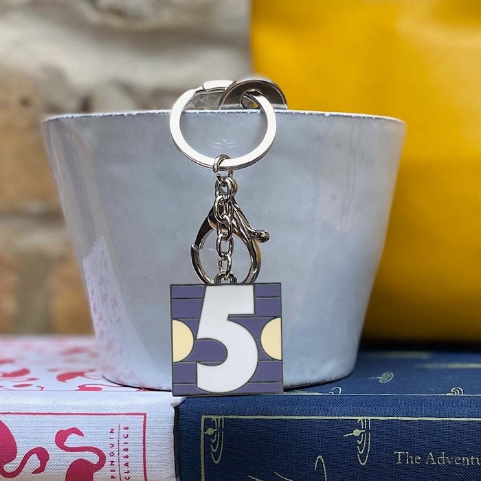 Number 5 Keyring/Bag Charm