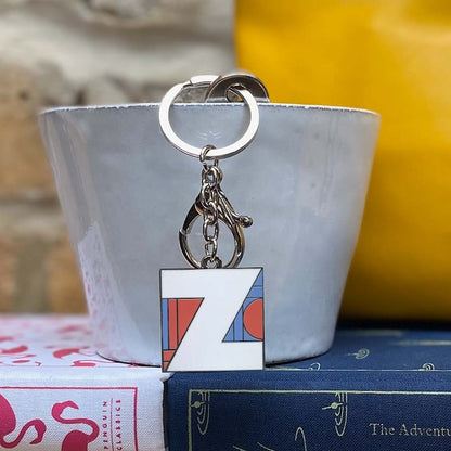 Initial Z Keyring/Bag Charm