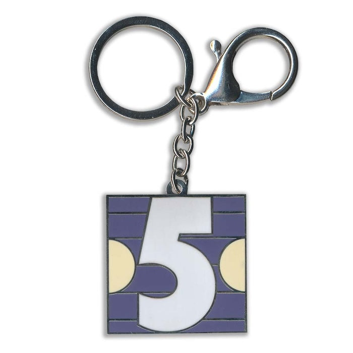 Number 5 Keyring/Bag Charm