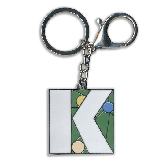 Initial K Keyring/Bag Charm