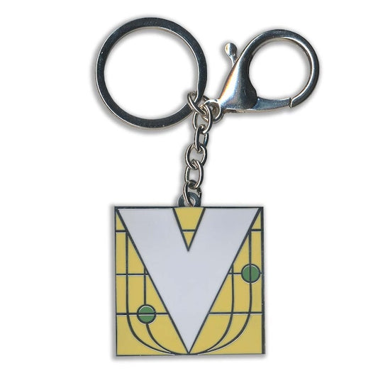 Initial V Keyring/Bag Charm