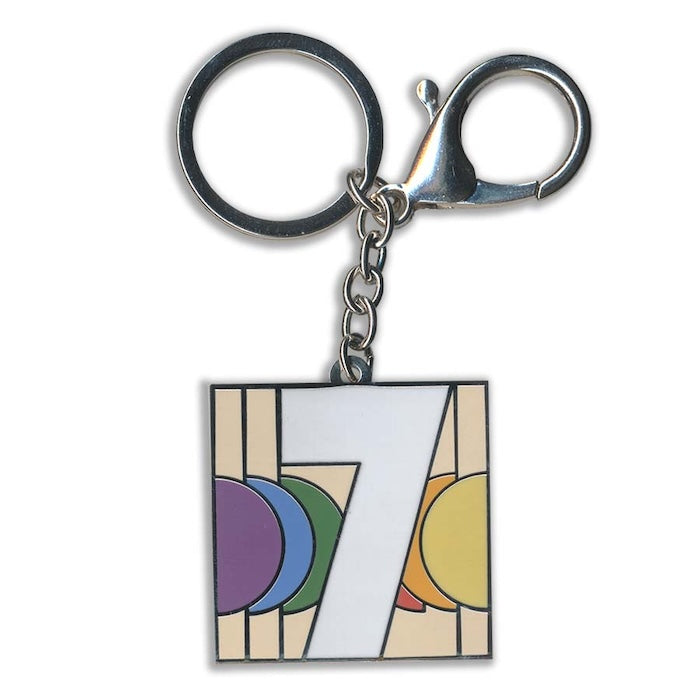 Number 7 Keyring/Bag Charm