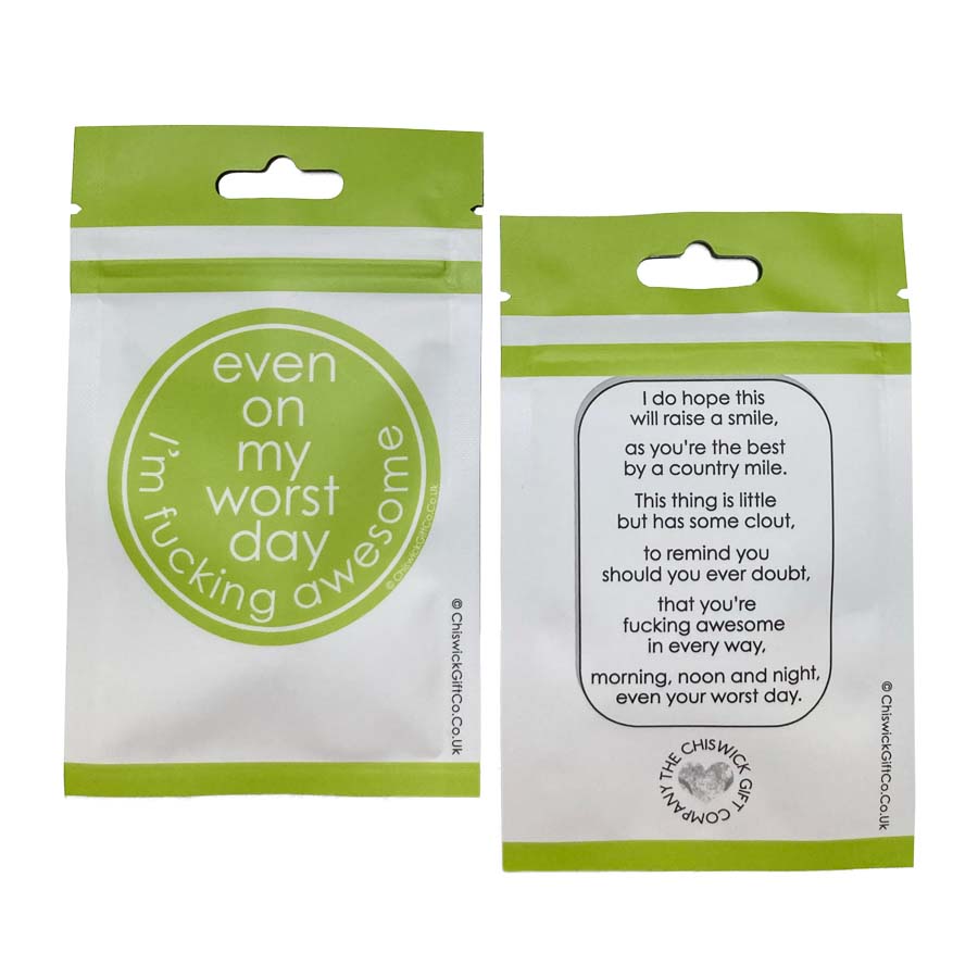 You Are Awesome Enamel Keyring