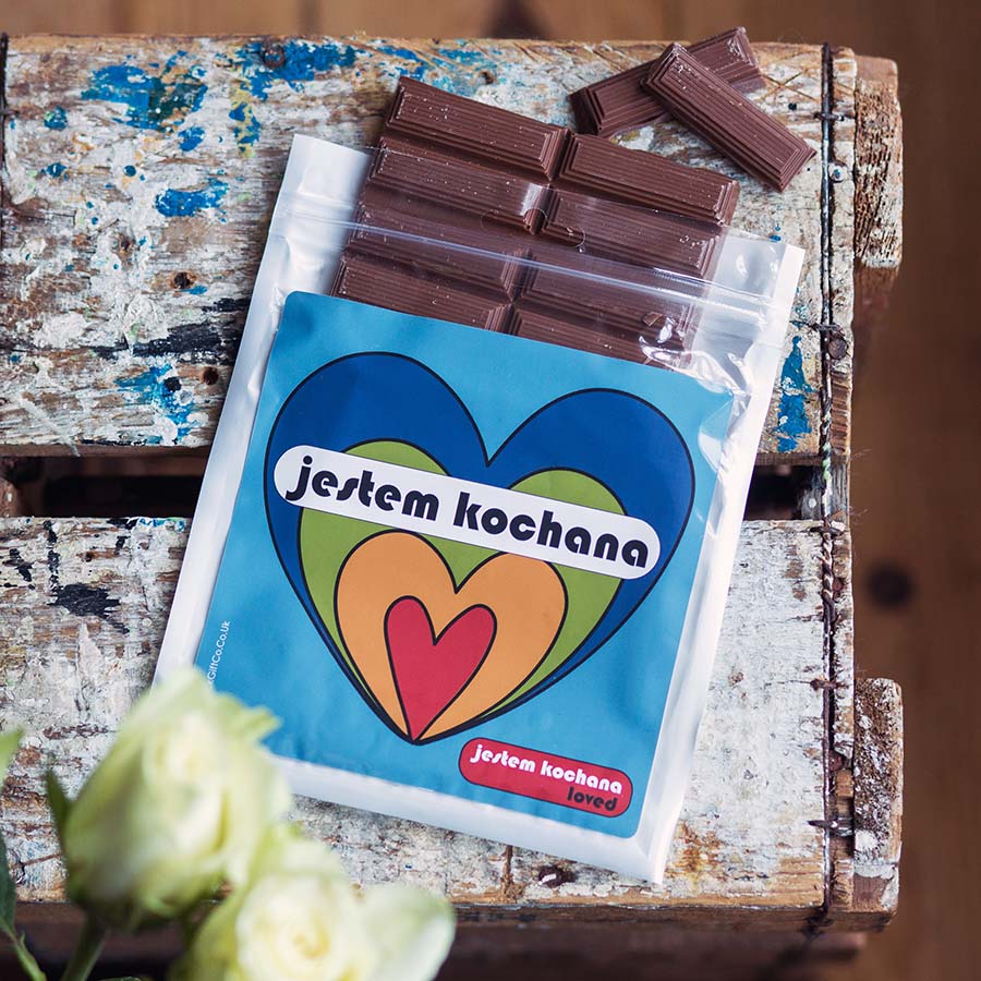 Loved (f) Chocolate Bar - Jestem Kochana