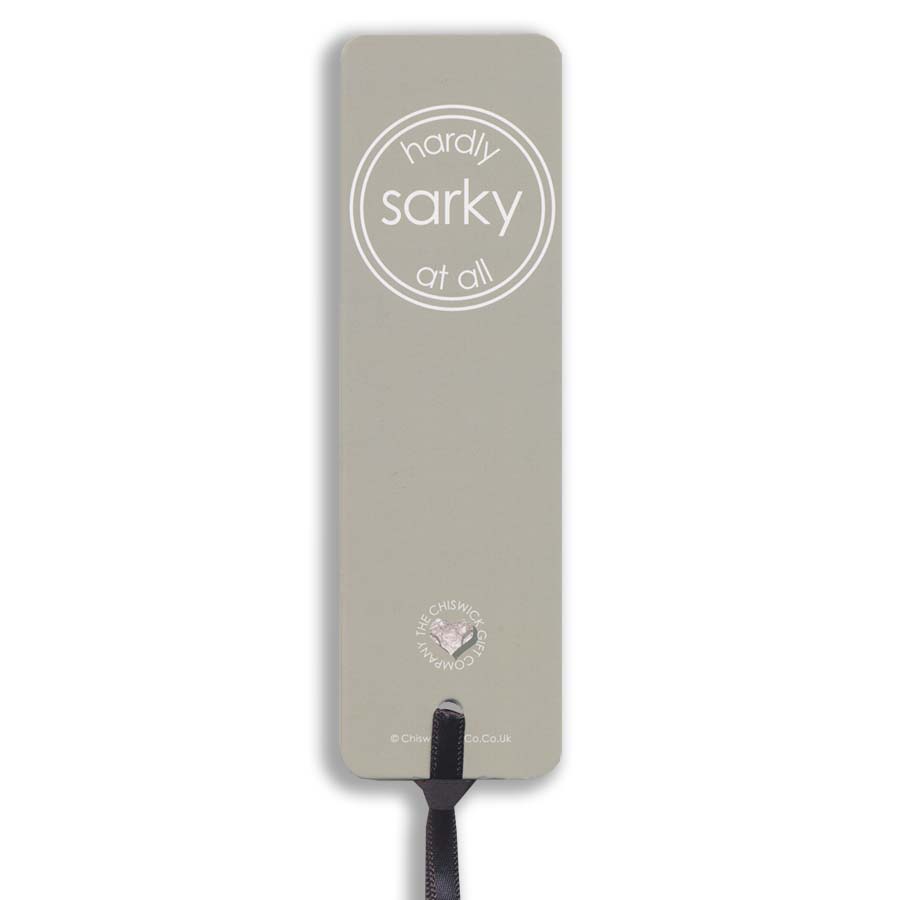 Hardy Sarky At All Bookmark