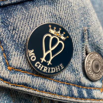 Scottish Pin - Mo Chridhe – My Heart - Beloved