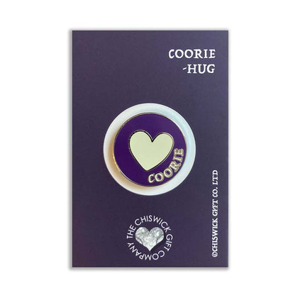 Scottish Pin - Coorie - Hug