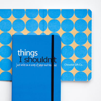 Things I Shouldn't Just Write On a Scrap Of Paper And Then Lose Lined Notebook