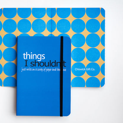 Things I Shouldn't Just Write On a Scrap Of Paper And Then Lose Lined Notebook