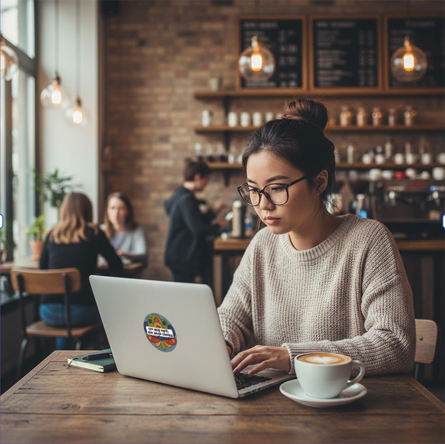 Huge Bundle of Vinyl Stickers from The Word Apothecary Range